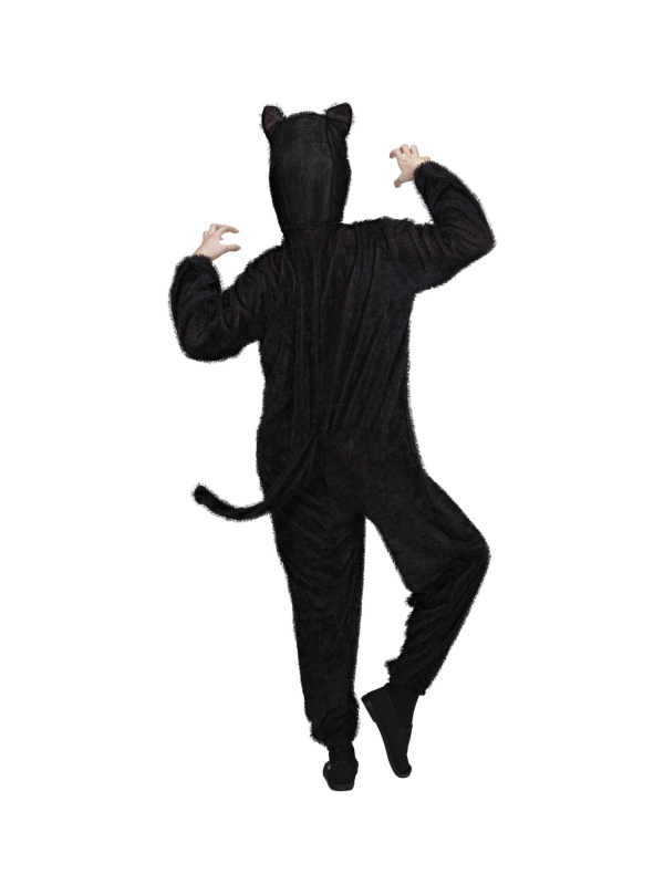 Déguisement Chat en Peluche Adulte (combinaison à capuche-masque)