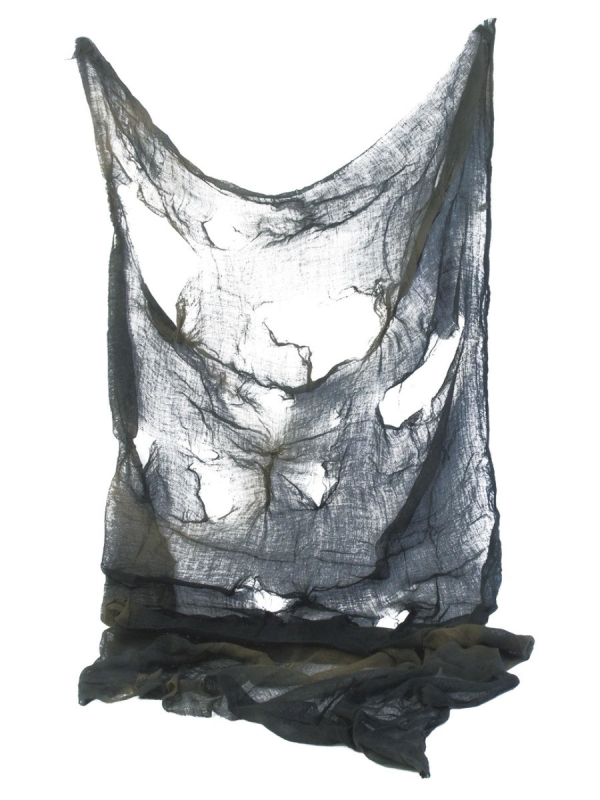 Tissu effrayant, Gris, 75 cm/180 cm