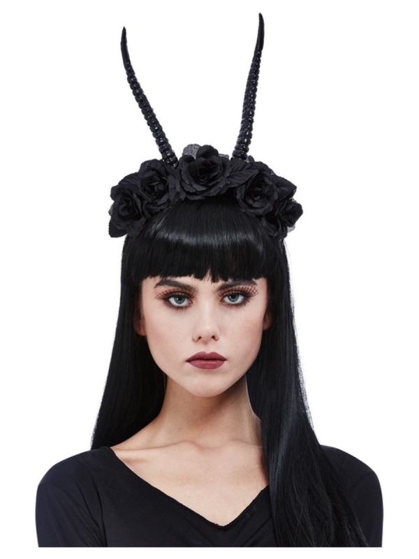 Serre-tête à Cornes De Diable – Accessoire Déguisement Halloween, Carnaval, Costume Démon