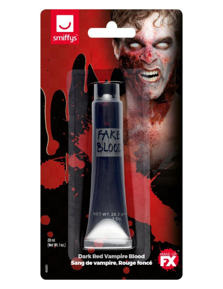 Sang de vampire, Rouge foncé, Tube 28ml / 1 oz