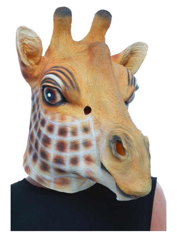 Masque intégral de Girafe (Latex - Adulte)