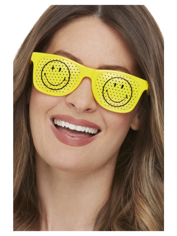 Lunettes Smiley Licence, Jaune