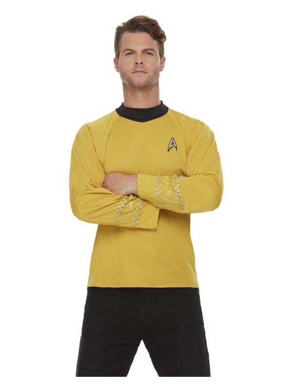 Star Trek, uniforme de commandement de la série originale, Or, Haut