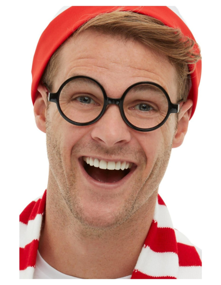 Lunettes Where's Wally, Noir