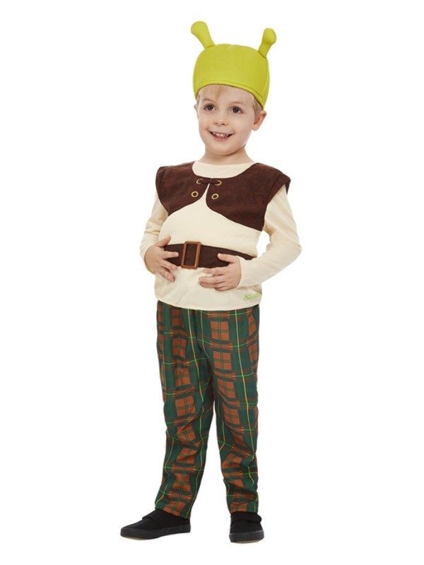 Déguisement Shrek enfant (haut, pantalon et bonnet)