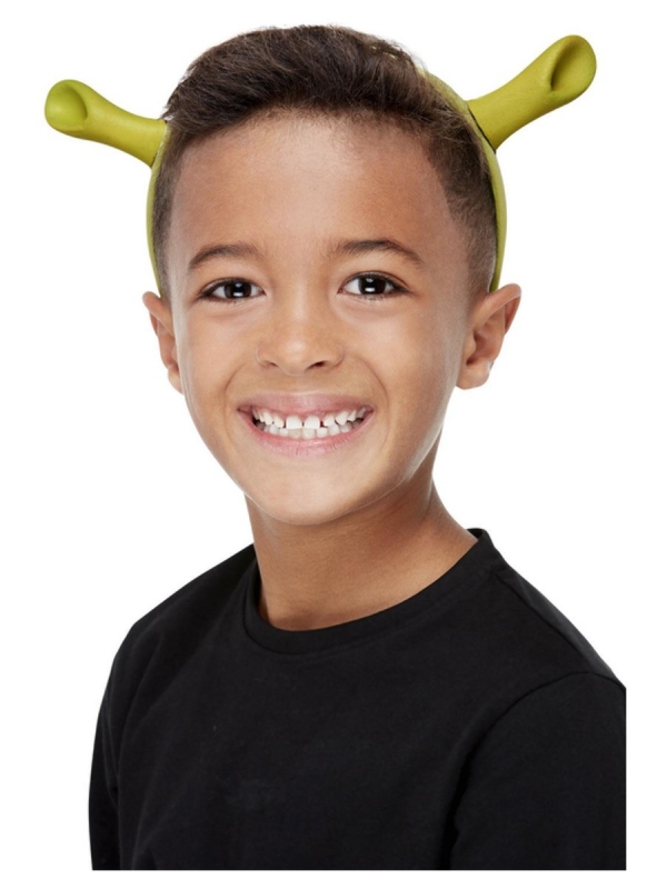Bandeau avec oreilles Shrek en EVA, Vert