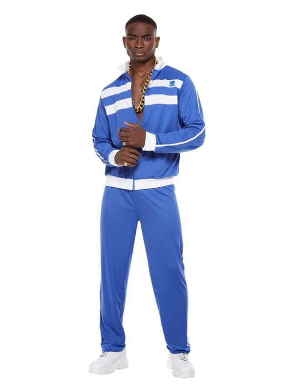 Survêtement Scouser, Bleu, haut et pantalon zippés