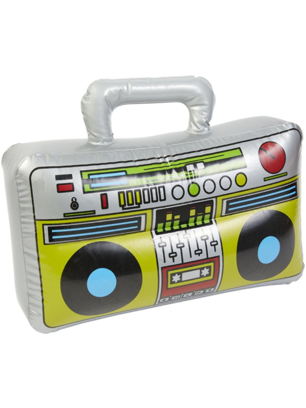 Radiocassette gonflable années 80