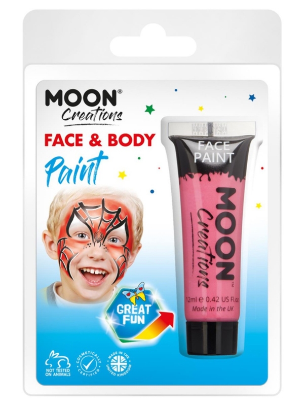 Maquillage Moon Créations, visage corps, rose foncé 12ml