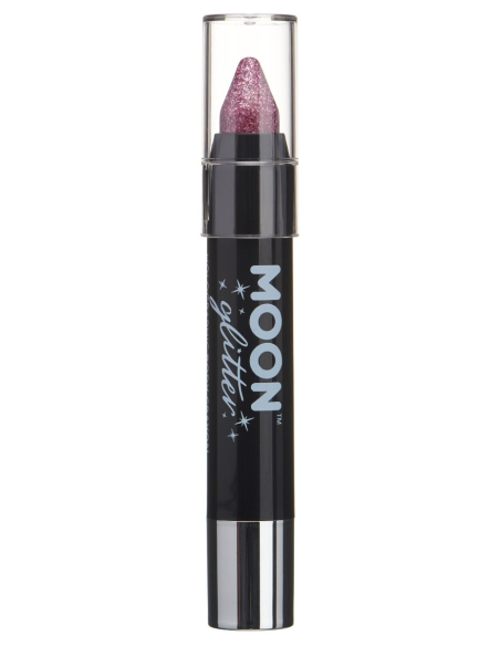 Crayons pour le corps à paillettes holographiques rose gold – Moon Glitter, 3,5g