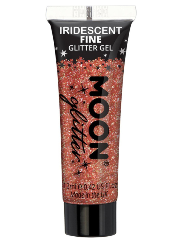 Gel Pailleté Rouge Cerise Irisé 12 ml – Moon Glitter