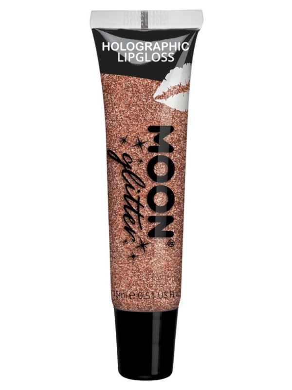 Gloss Holographique Rose Moon Glitter - 15 ml