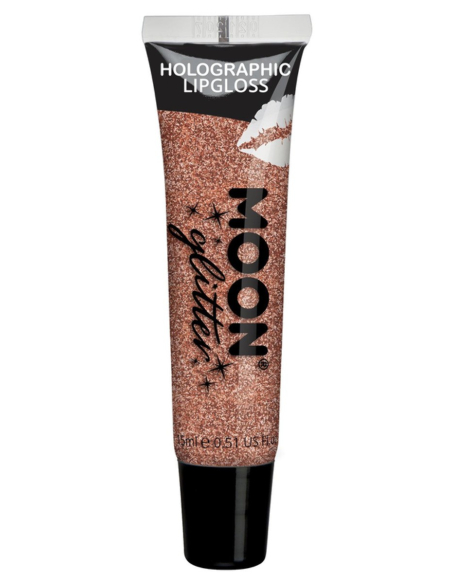 Gloss Holographique Rose Moon Glitter - 15 ml
