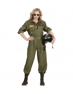 Déguisement Femme Pilote de Combat (combinaison)
