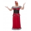Déguisement Femme à Barbe rouge (robe, corset, bandeau et barbe)