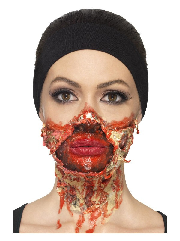 Kit latex liquide zombie (maquillage 4 couleurs et éponges, 4 X 29,57 ml) | Accessoires