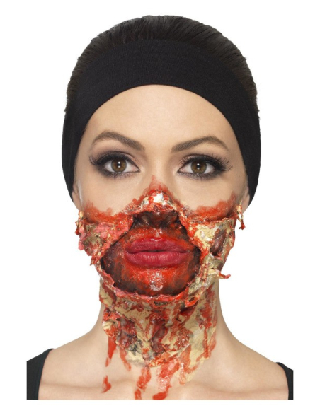 Kit latex liquide zombie (maquillage 4 couleurs et éponges, 4 X 29,57 ml) | Accessoires