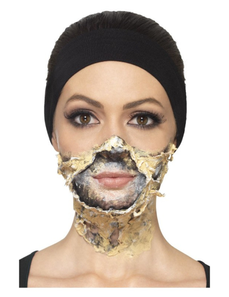 Kit latex liquide zombie (maquillage 4 couleurs et éponges, 4 X 29,57 ml) | Accessoires