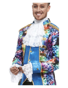 Ensemble col à jabot et manchettes en dentelle Blanche 2