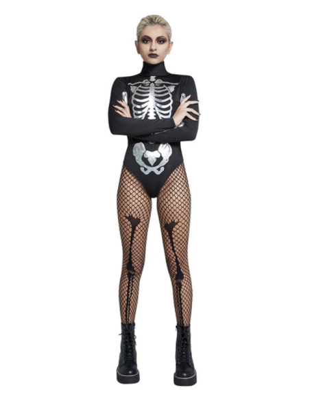 Body de squelette Fever, Noir et blanc