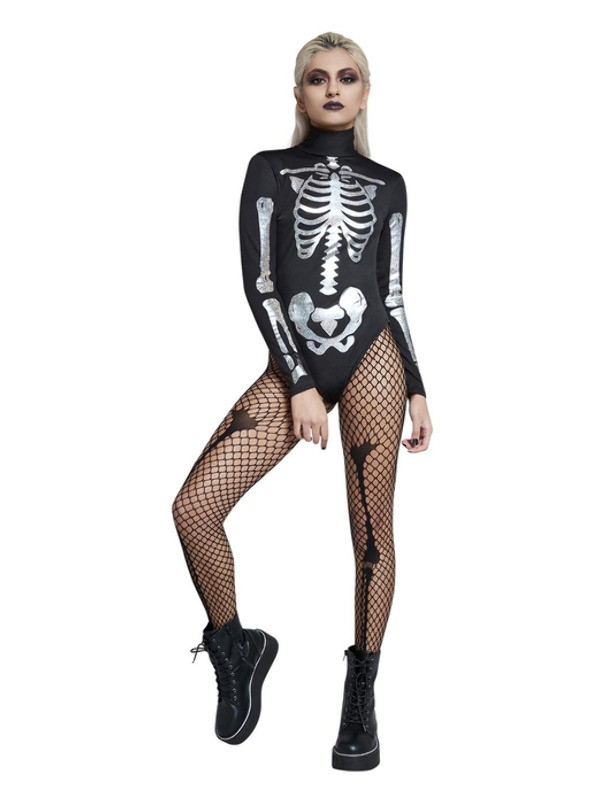 Body de squelette Fever, Noir et blanc