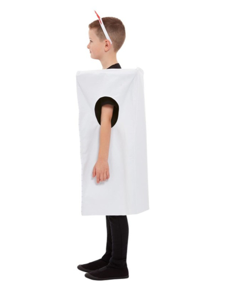 Déguisement du jeu Pierre, feuille ciseaux (papier,tabard et serre-tête)