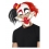 Masque Clown Effrayant Halloween en Latex : Transformez-vous en clown terrifian