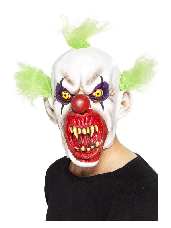 Masque intégral clown sinistre (latex)