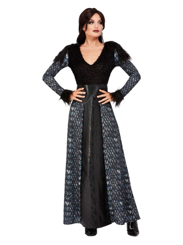 Déguisement de la  Reine d'Hiver Sombre (robe et ceinture)