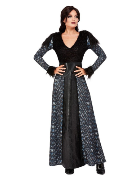 Déguisement de la  Reine d'Hiver Sombre (robe et ceinture)