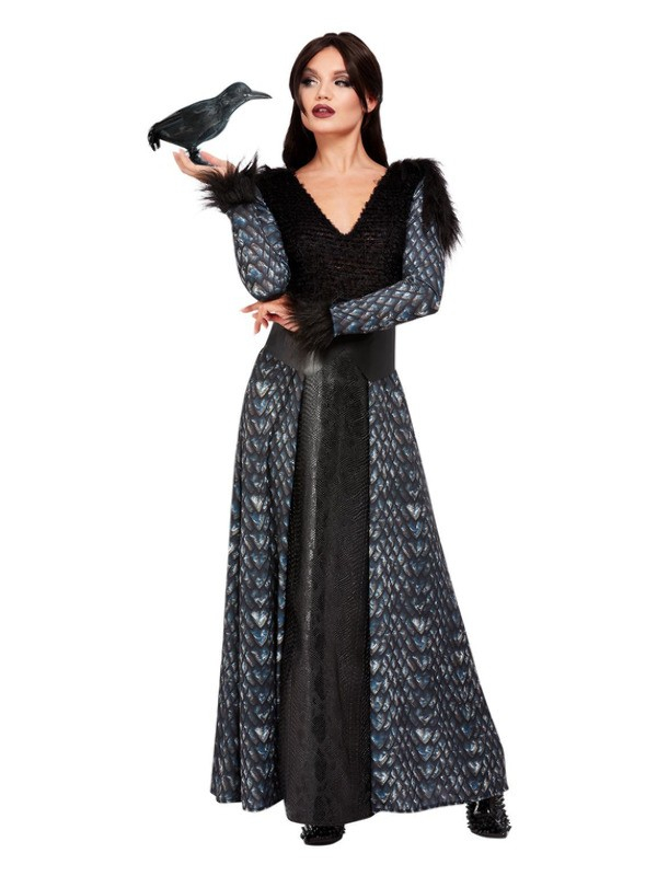 Déguisement de la  Reine d'Hiver Sombre (robe et ceinture)