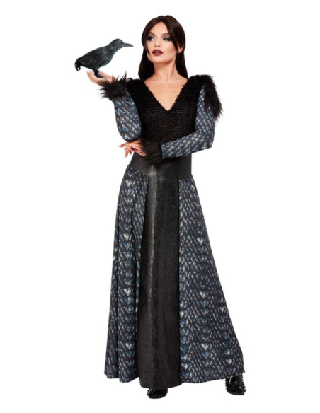 Déguisement de la  Reine d'Hiver Sombre (robe et ceinture)