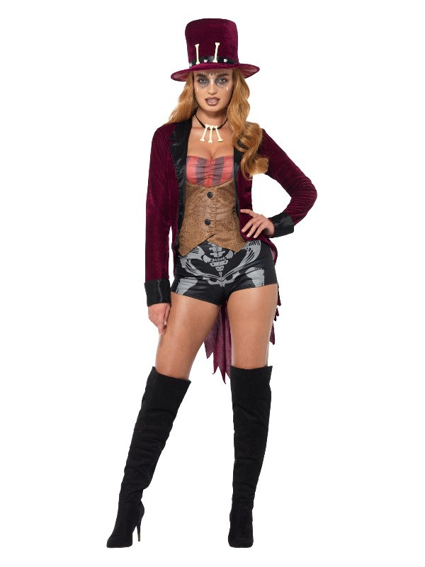 Costume Vaudou Sexy Femme – Collection Fever, Taille XS et S