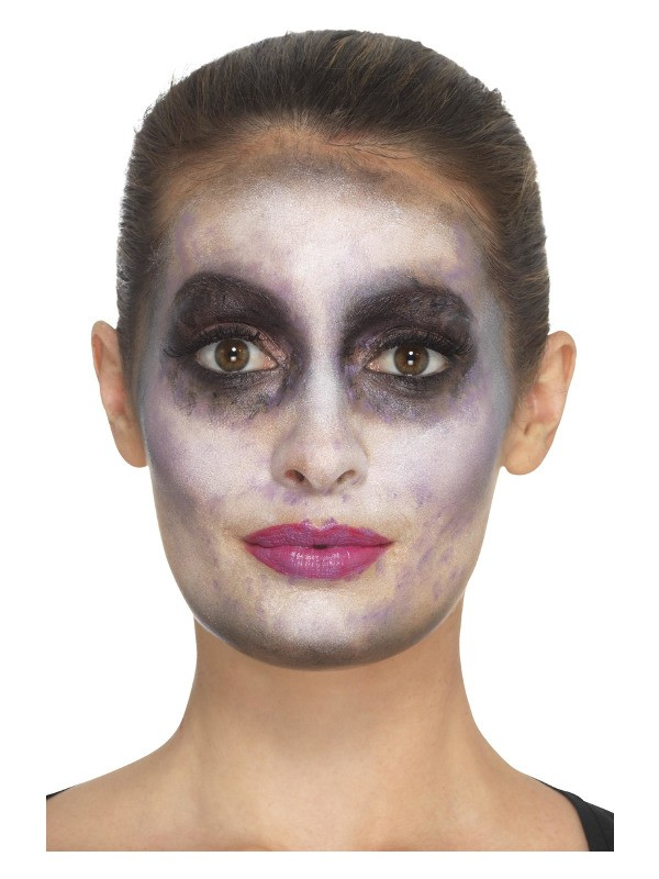 Kit Maquillage Infirmière Zombie (maquillage multicolore visage, sang, chapeau, applicateurs) | Accessoires