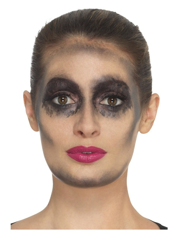 Kit Maquillage Infirmière Zombie (maquillage multicolore visage, sang, chapeau, applicateurs) | Accessoires
