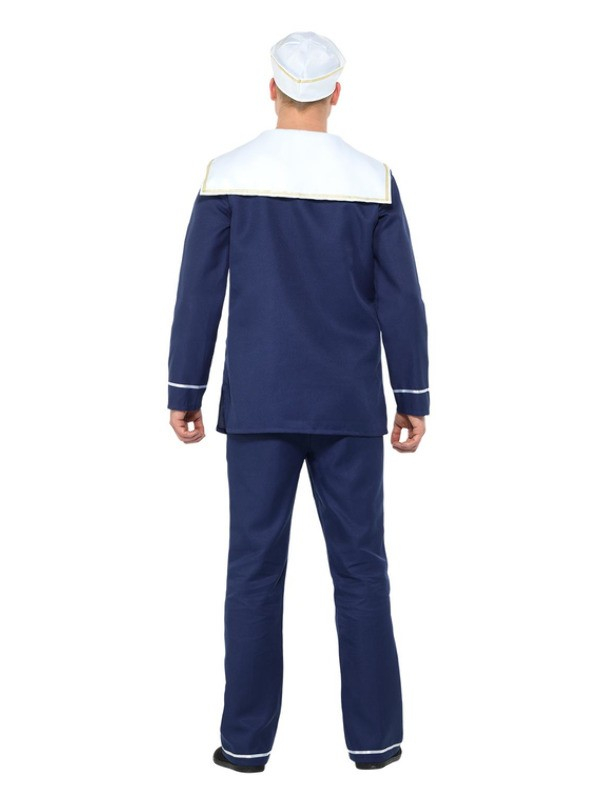 Déguisement de Marin Homme ( haut, pantalon et bob)