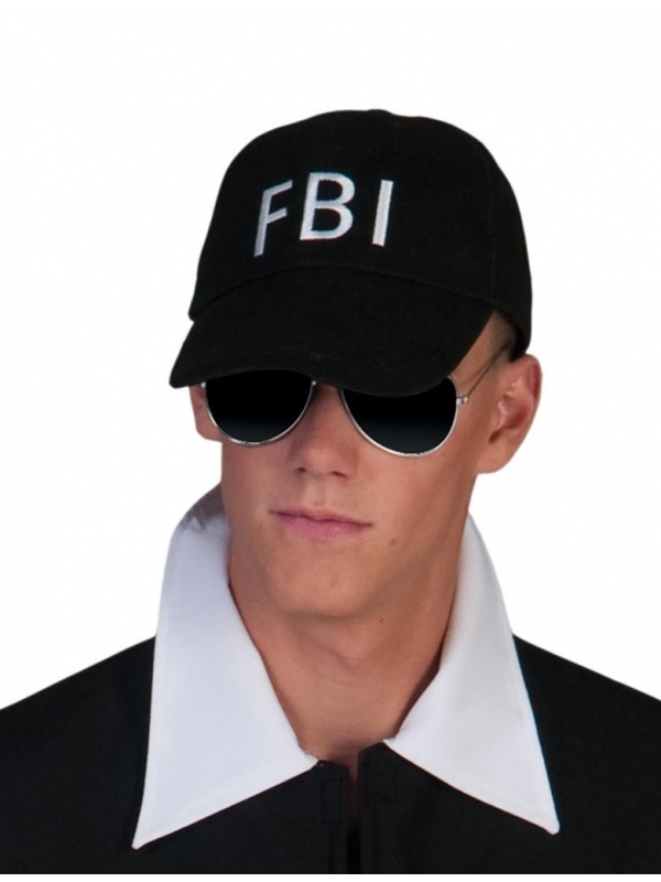 Casquette FBI Noir Adulte