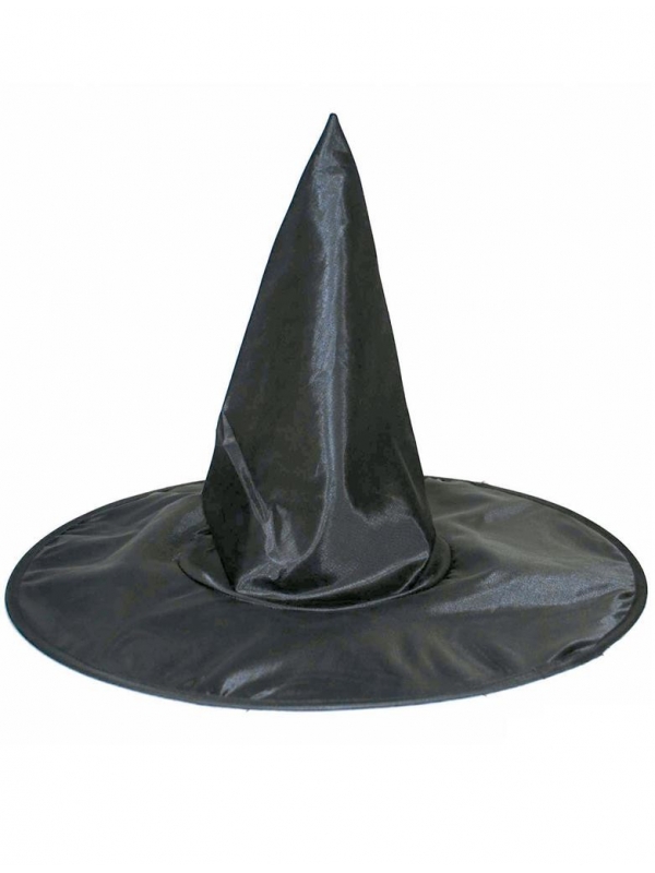 Chapeau de sorcière noir 35cm enfant