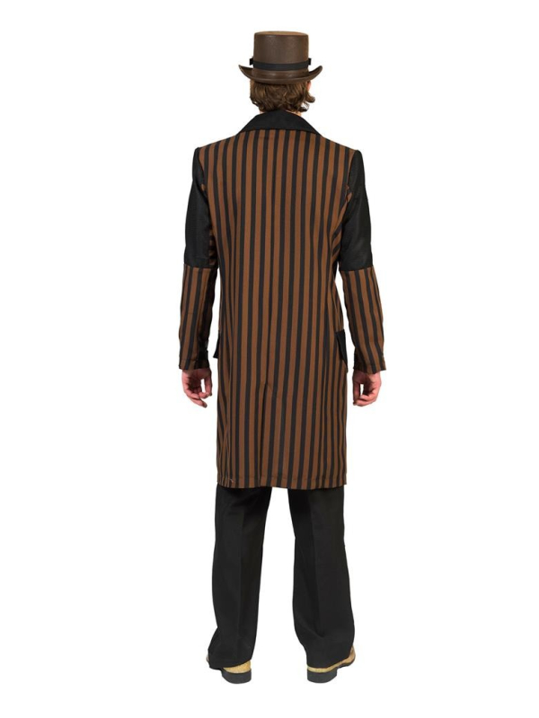 Veste Steampunk Marron Homme
