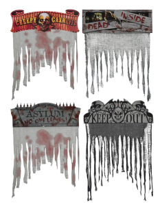 Rideau de porte Halloween 137cm