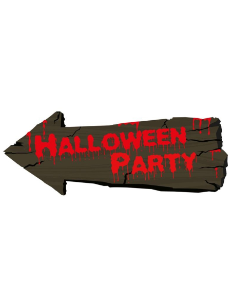 Pancarte de decoration Halloween 50cm