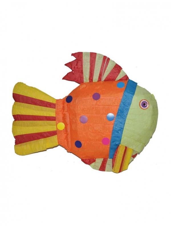 Pinata (poisson multicolore)