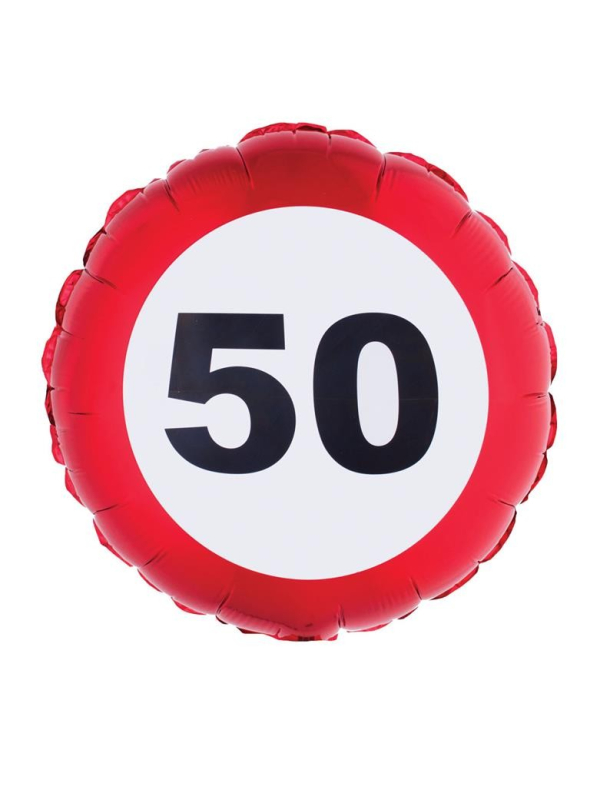 Ballon anniversaire 50 ans – Panneau “50”