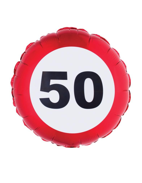 Ballon anniversaire 50 ans – Panneau “50”