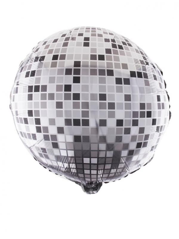 Ballon Disco à facettes en Aluminum - 52.2 x 46 cm