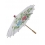 Ombrelle chinoise en papier avec motifs en couleurs - 60cm