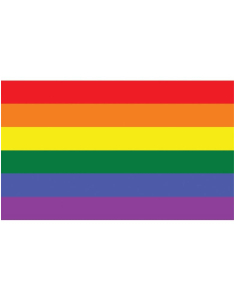 Drapeau Gay Pride Arc-en ciel  90x150cm