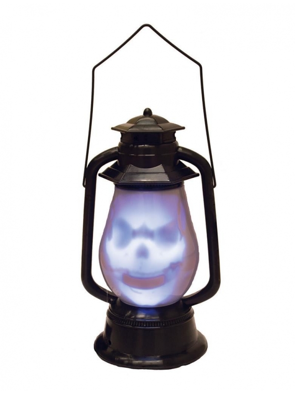 Lanterne Halloween de 30cm avec lumière et son