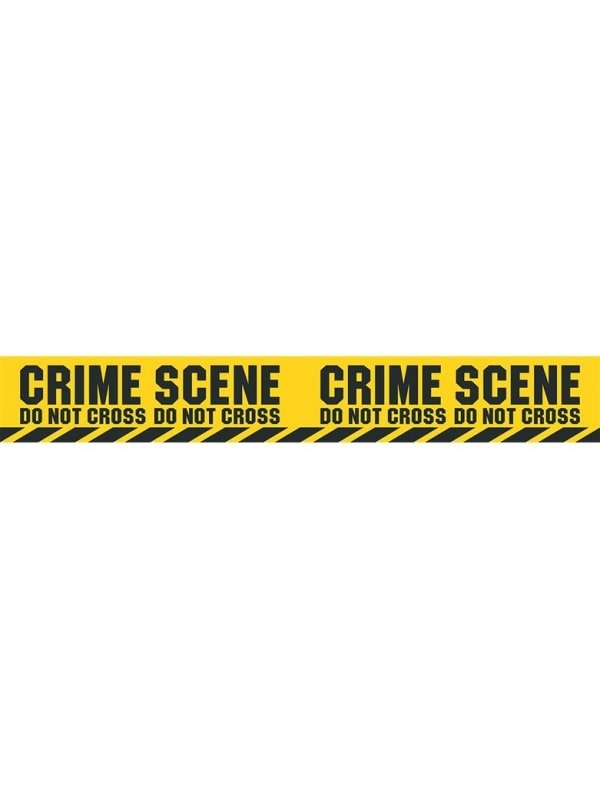 Décoration rubans Scène de crime - 8 x 610 cm