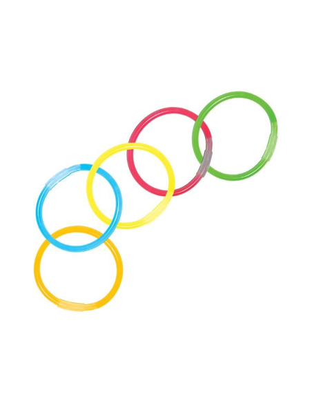 15 bracelets  Lumineux- 5 couleurs